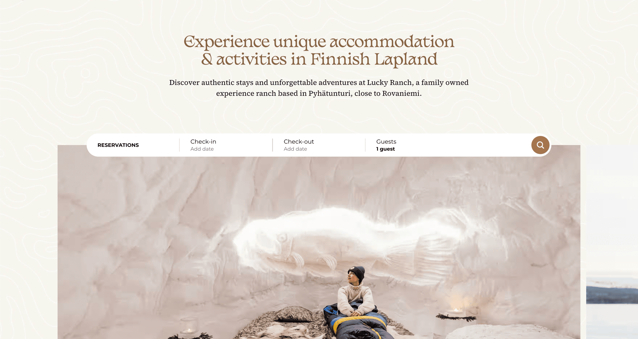 Luckyranch.fi website screenshot